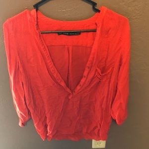 Zara Tops - V neck blouse Zara Tops - V neck blouse